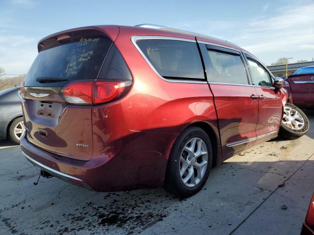 2C4RC1GGXLR143751 - 2020 CHRYSLER PACIFICA LIMITED BURGUNDY photo 3