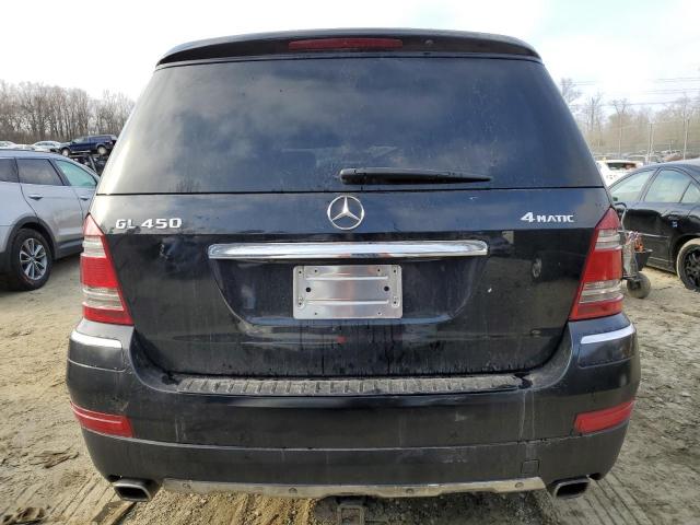 4JGBF71E38A400131 - 2008 MERCEDES-BENZ GL 450 4MATIC BLACK photo 6