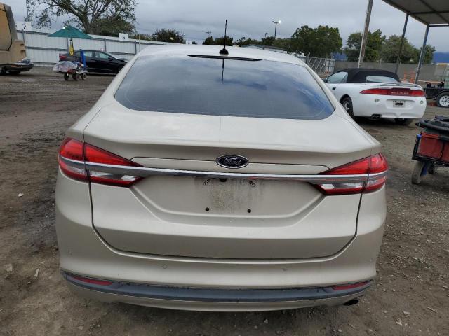 3FA6P0HD0HR294112 - 2017 FORD FUSION SE TAN photo 6