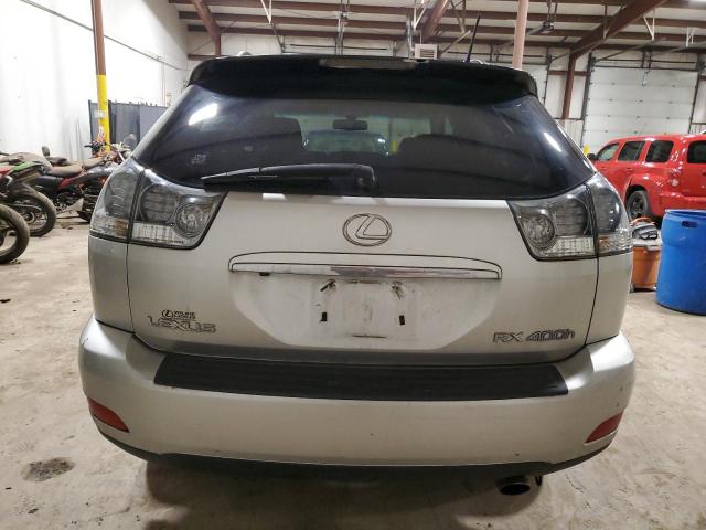 JTJHW31U572033558 - 2007 LEXUS RX 400H SILVER photo 6