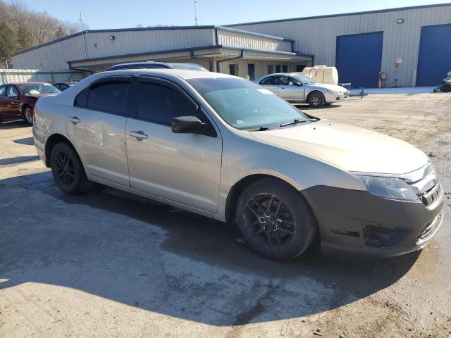 3FAHP0GA4AR100879 - 2010 FORD FUSION S SILVER photo 4