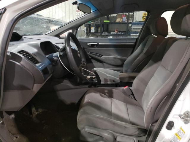 2HGFA1F41AH000417 - 2010 HONDA CIVIC DX-G WHITE photo 7