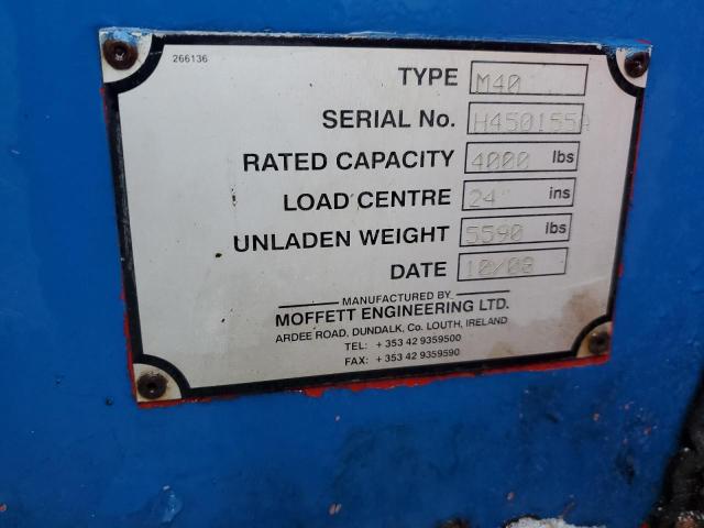 00000000H4050155A - 2008 MISC FORKLIFT ლურჯი ფოტო 10