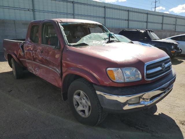 5TBBT48181S156427 - 2001 TOYOTA TUNDRA ACCESS CAB LIMITED RED photo 4