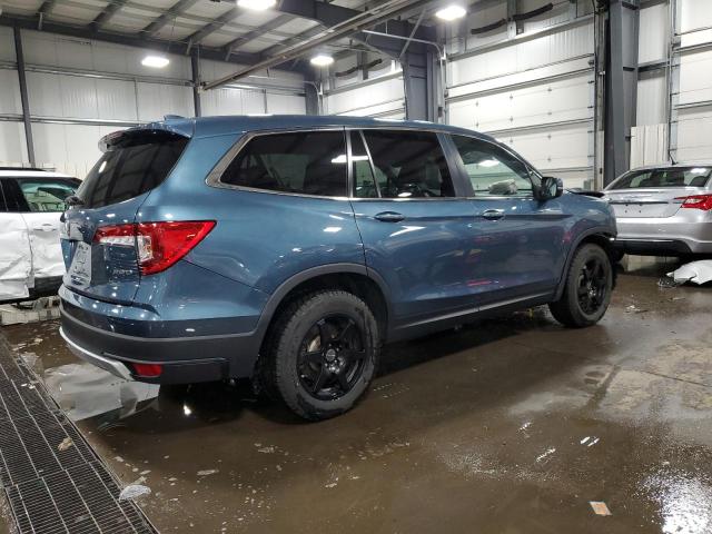 5FNYF6H58MB076822 - 2021 HONDA PILOT EXL TEAL photo 3