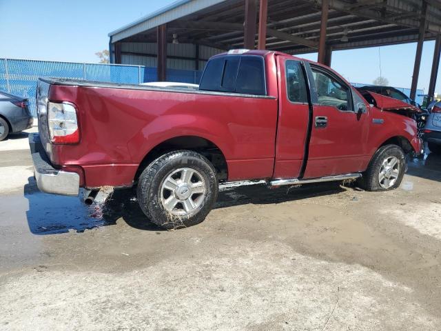 1FTRF12275NC09207 - 2005 FORD F150 RED photo 3