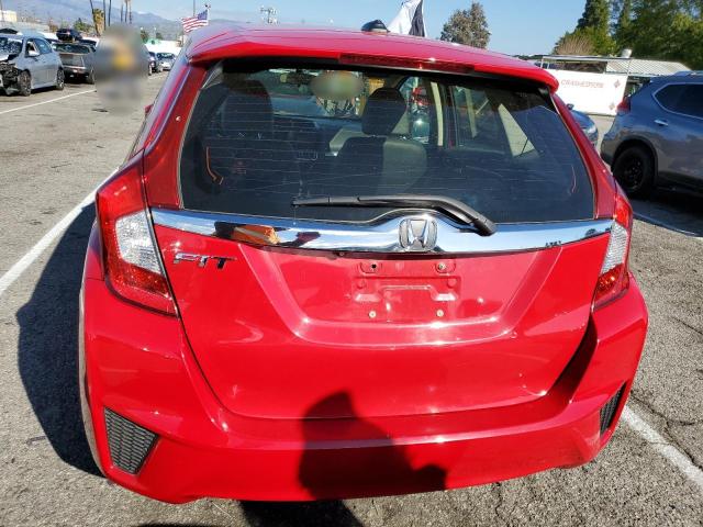 JHMGK5H93HS004633 - 2017 HONDA FIT EX MAROON photo 6