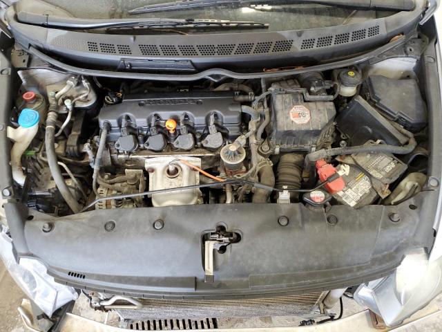 2HGFA1F94AH547970 - 2010 HONDA CIVIC EXL ვერცხლისფერი ფოტო 11