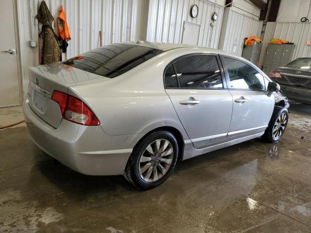 2HGFA1F94AH547970 - 2010 HONDA CIVIC EXL SILVER photo 3