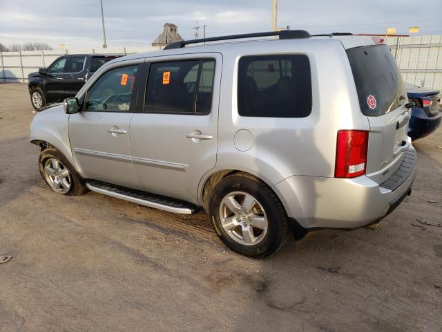 5FNYF4H57BB062167 - 2011 HONDA PILOT EXL SILVER photo 2