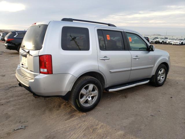 5FNYF4H57BB062167 - 2011 HONDA PILOT EXL SILVER photo 3