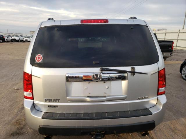 5FNYF4H57BB062167 - 2011 HONDA PILOT EXL SILVER photo 6