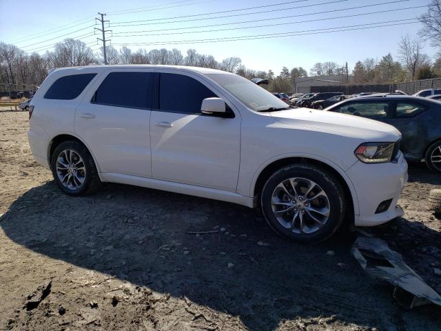 1C4RDHDG5LC259071 - 2020 DODGE DURANGO GT WHITE photo 4