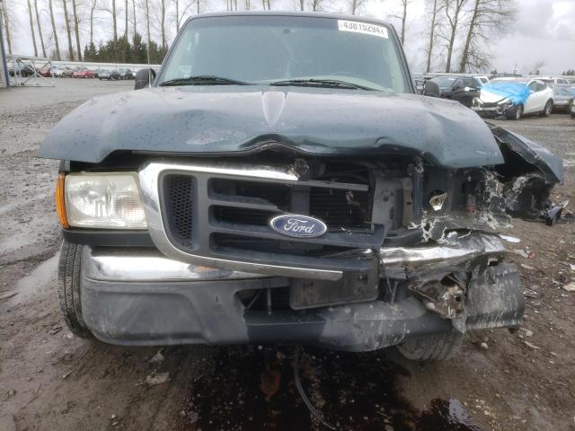 1FTYR44U54PA41296 - 2004 FORD RANGER SUPER CAB GREEN photo 5