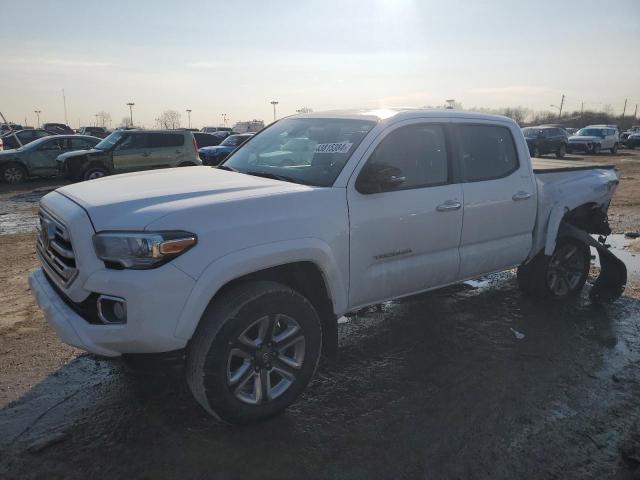 3TMGZ5AN5KM283345 - 2019 TOYOTA TACOMA DOUBLE CAB WHITE photo 1