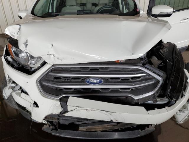 MAJ3S2GE2LC390726 - 2020 FORD ECOSPORT SE WHITE photo 12