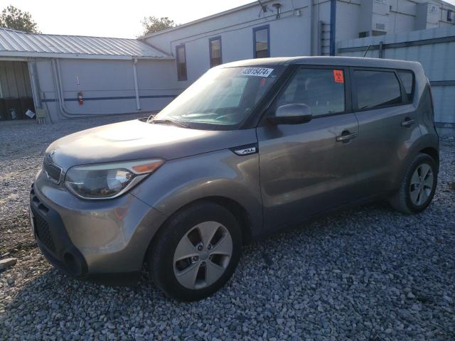 KNDJN2A28F7119948 - 2015 KIA SOUL GRAY photo 1