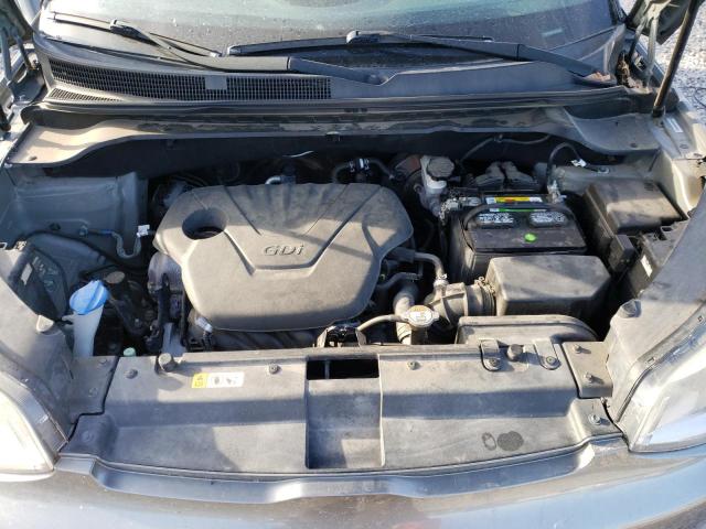 KNDJN2A28F7119948 - 2015 KIA SOUL GRAY photo 12