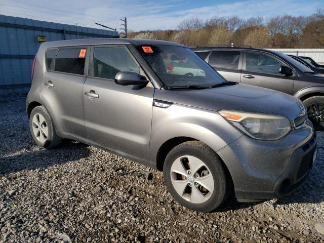 KNDJN2A28F7119948 - 2015 KIA SOUL GRAY photo 4