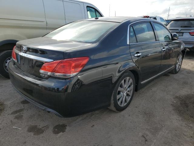 4T1BK3DB6BU389363 - 2011 TOYOTA AVALON BASE BLACK photo 3