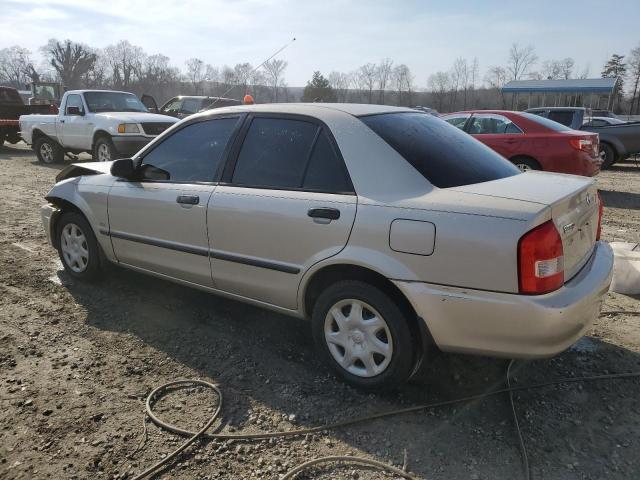 JM1BJ2222Y0275235 - 2000 MAZDA PROTEGE DX BEIGE photo 2