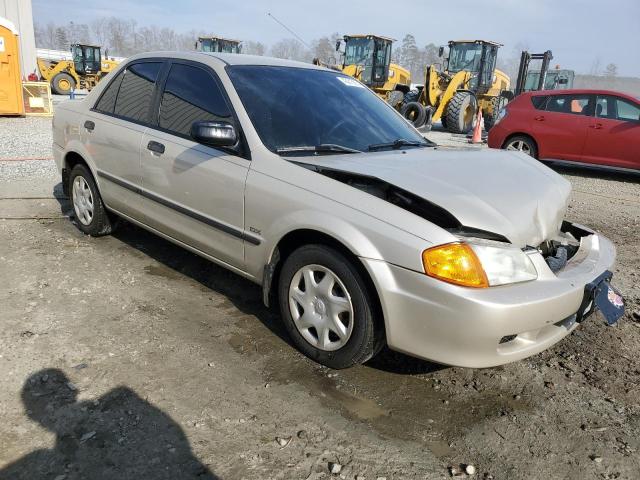 JM1BJ2222Y0275235 - 2000 MAZDA PROTEGE DX BEIGE photo 4