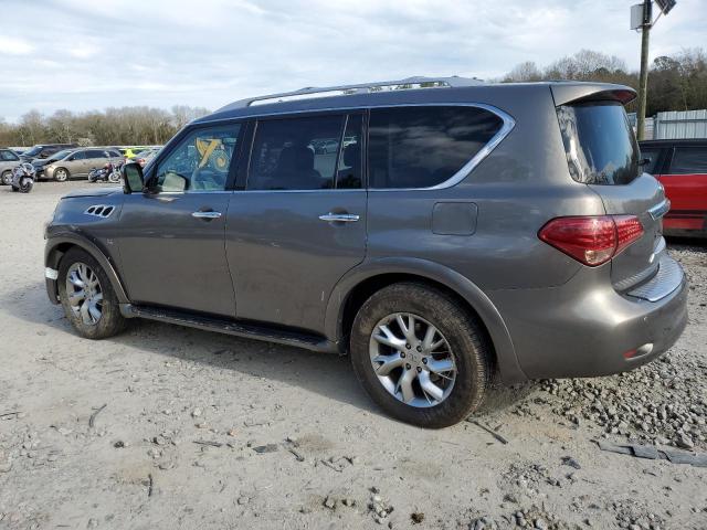 JN8AZ2NE3E9068567 - 2014 INFINITI QX80 TAN photo 2