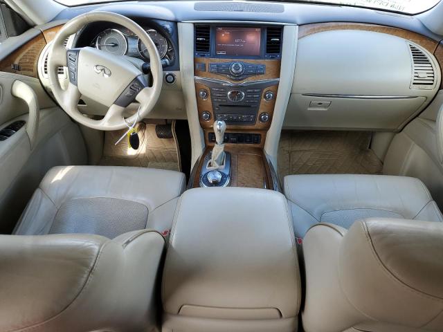 JN8AZ2NE3E9068567 - 2014 INFINITI QX80 TAN photo 8