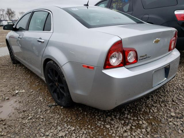 1G1ZE5E72BF274465 - 2011 CHEVROLET MALIBU LTZ ვერცხლისფერი ფოტო 2