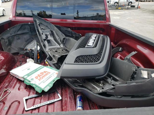 1C6RR6GG8MS563401 - 2021 RAM 1500 CLASS SLT მუქწითელი ფოტო 12