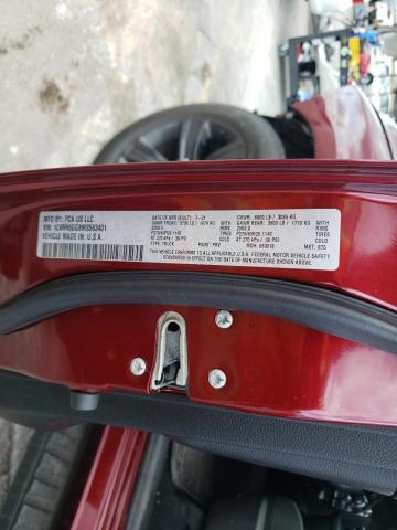 1C6RR6GG8MS563401 - 2021 RAM 1500 CLASS SLT მუქწითელი ფოტო 13