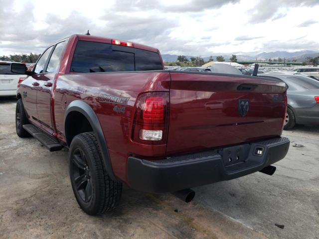 1C6RR6GG8MS563401 - 2021 RAM 1500 CLASS SLT MAROON photo 2