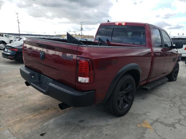 1C6RR6GG8MS563401 - 2021 RAM 1500 CLASS SLT MAROON photo 3