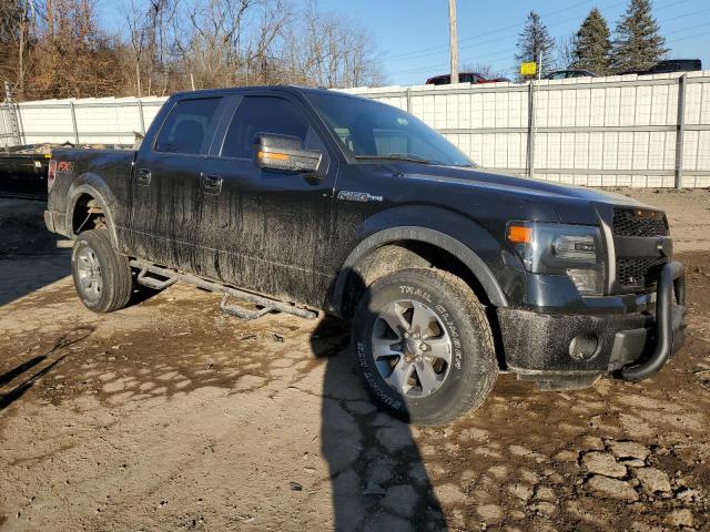 1FTFW1EF5DFC79024 - 2013 FORD F150 SUPERCREW BLACK photo 4