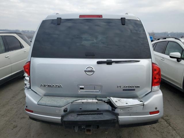 5N1BA0NF1AN618513 - 2010 NISSAN ARMADA PLATINUM SILVER photo 6