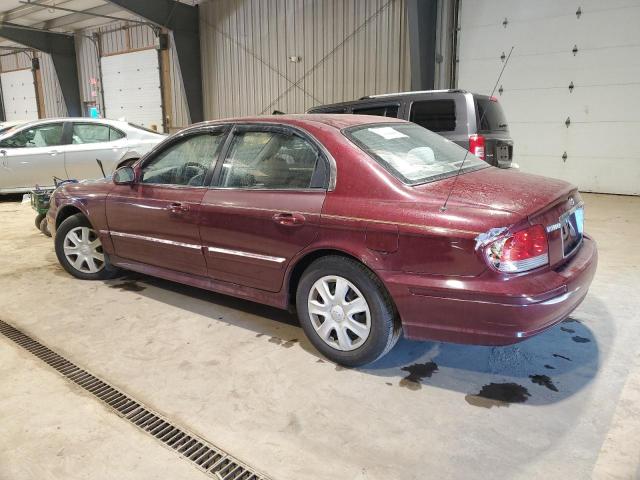 KMHWF25HX2A631513 - 2002 HYUNDAI SONATA GL BURGUNDY photo 2