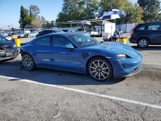 WP0AA2Y14MSA13292 - 2021 PORSCHE TAYCAN BLUE photo 4