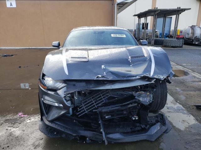 1FA6P8TDXL5188767 - 2020 FORD MUSTANG GRAY photo 5