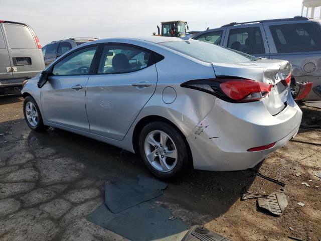 5NPDH4AE1EH491118 - 2014 HYUNDAI ELANTRA SE SILVER photo 2