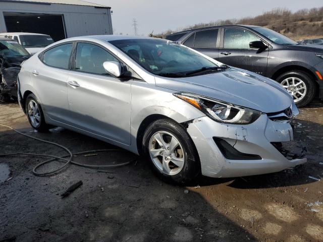 5NPDH4AE1EH491118 - 2014 HYUNDAI ELANTRA SE SILVER photo 4