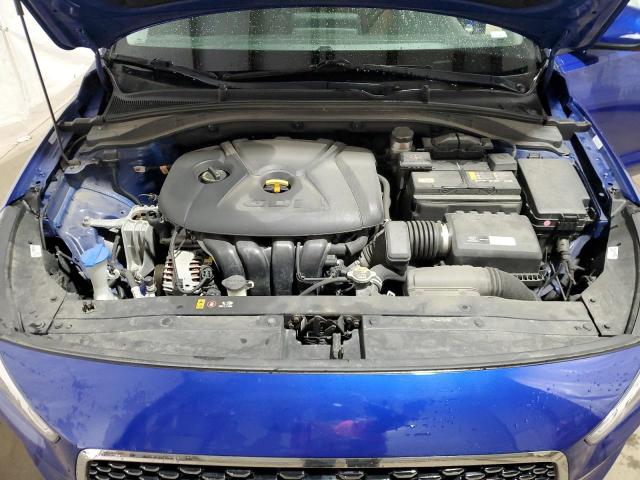 KMHH35LE5KU104442 - 2019 HYUNDAI ELANTRA GT BLUE photo 11