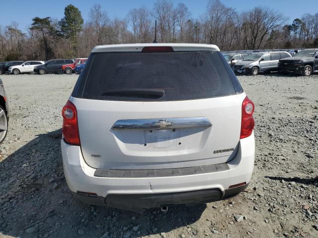 2GNFLEEK3E6269656 - 2014 CHEVROLET EQUINOX LS WHITE photo 6