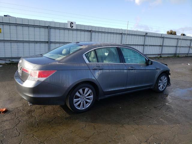 1HGCP2F88BA006497 - 2011 HONDA ACCORD EXL GRAY photo 3