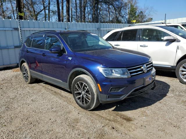 3VV3B7AX2MM122388 - 2021 VOLKSWAGEN TIGUAN SE BLUE photo 4