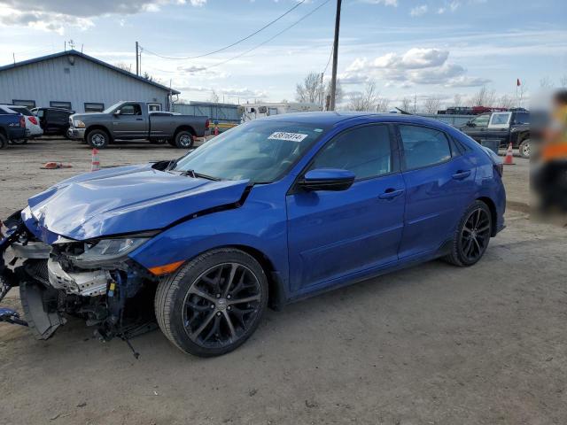 SHHFK7H46LU225323 - 2020 HONDA CIVIC SPORT BLUE photo 1