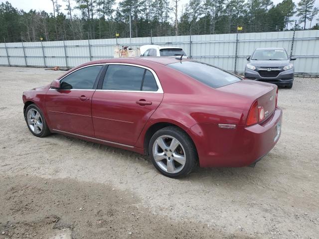 1G1ZD5EB0AF304472 - 2010 CHEVROLET MALIBU 2LT MAROON photo 2