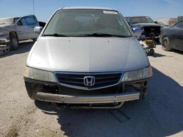 5FNRL18974B000558 - 2004 HONDA ODYSSEY EXL SILVER photo 5