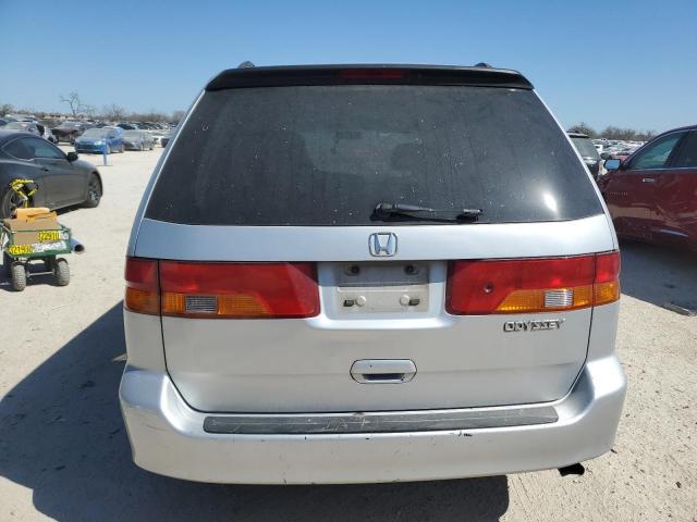 5FNRL18974B000558 - 2004 HONDA ODYSSEY EXL SILVER photo 6