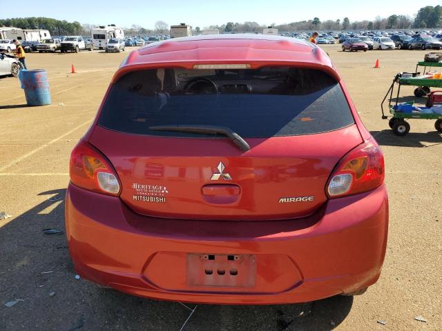 ML32A3HJ6EH008538 - 2014 MITSUBISHI MIRAGE DE RED photo 6