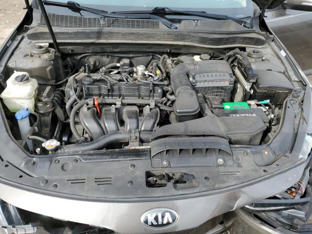 5XXGN4A72FG394580 - 2015 KIA OPTIMA EX GRAY photo 11